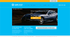 Desktop Screenshot of cashrelief.co.nz